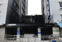 Vụ cháy tại Chung cư Carina gây thiệt hại nặng nề về người và tài sản. Ảnh: Lê Toàn