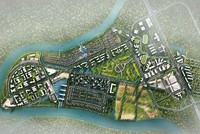 Phối cảnh dự kiến Dự án Waterpoint Long An