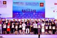 40 thương hiệu giá trị nhất Việt Nam năm 2018 do Forbes bình chọn