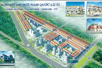 Chấp thuận đầu tư Dự án Khu đô thị mới Nam Quốc lộ 51, TP. Bà Rịa