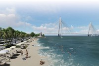 Dự án King Bay được chủ đầu tư “vẽ” nên khung cảnh tuyệt đẹp, khác xa thực tế.