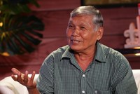 Ông Trần Văn Huy là chủ vườn cây nhãn tím Sóc Trăng trong Chương trình Cafe Khởi nghiệp tập 29