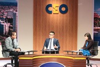 Ông Phạm Hải Âu, Tổng giám đốc Tập đoàn Phú Quý ngồi ghế CEO của Chương trình.