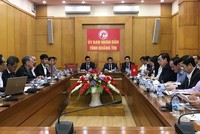 Buổi làm việc giữa UBND tỉnh Quảng Trị và Công ty Điện lực Quốc tế Thái Lan.