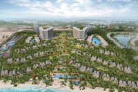 Phối cảnh Khu nghỉ dưỡng ALMA tại Bãi Dài, Cam Ranh, Khánh Hoà