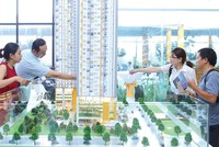 Dự án Phú Đông Premier tại thị xã Dĩ An là dự án có chiều cao nhất Bình Dương hiện nay. Ảnh: Gia Huy 