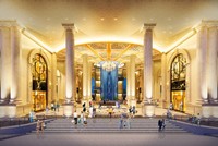 Sảnh đón khách đẳng cấp cao hơn 14m uy nguy tráng lệ tôn tầm vị thế, danh giá cho chủ nhân sở hữu Rome by Diamond Lotus