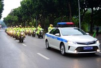 Các đơn vị tham gia diễu hành tại lễ ra quân (Ảnh minh họa: Internet)