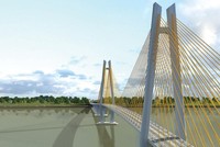 Phối cảnh cầu Mỹ Thuận 2.