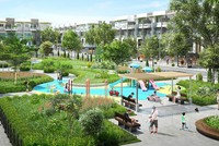 Những khoảng xanh lớn tại dự án tạo môi trường sống trong lành, thân thiện cho cộng đồng cư dân Him Lam Green Park