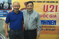 Ông Nguyễn Công Khế (bên phải) là Chủ tịch Tập đoàn Truyền thông Thanh Niên