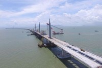Cầu vượt biển dài nhất thế giới tại Trung Quốc, nối Hồng Kông với Macau và thành phố Chu Hải