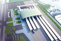 Phối cảnh Tổ hợp ga Ngọc Hồi.