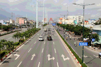 Đại lộ Phạm Văn Đồng tại TP.HCM được thực hiện theo hình thức hợp đồng BT. Ảnh: KHẢ HÒA