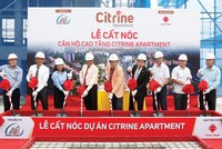 Cất nóc dự án căn hộ Citrine Apartment