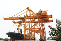 Cảng Hải Phòng - một trong những công ty thành viên đang đem lại lợi nhuận cho Vinalines. Ảnh: A.M