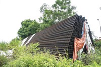 Nhiều vật tư, thiết bị tại Dự án Xây dựng tuyến đường sắt Yên Viên - Phả Lại - Hạ Long - Cái Lân đã “đắp chiếu” nhiều năm.