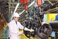 Sản xuất tại Nhà máy Honda Hà Nam. Ảnh: Chí Cường