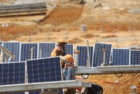 Dự án Điện mặt trời Xuân Thọ 1 (Phú Yên). Ảnh: Đức Thanh