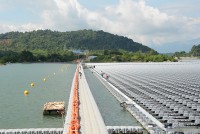 Nhà máy Điện mặt trời nổi hồ Đa Mi đi vào vận hành Nhà máy sẽ đóng góp cho hệ thống điện quốc gia khoảng 70 triệu kWh/năm