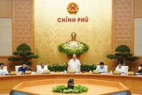 Thủ tướng Nguyễn Xuân Phúc chủ trì phiên họp. Nguồn: Chinhphu.vn