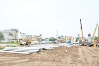 Chủ đầu tư bắt đầu cho thi công cọc đại trà tại dự án Việt Phát South City. 