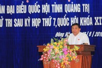 Bộ trưởng Nguyễn Chí Dũng hy vọng Quảng Trị bằng sự quyết tâm mạnh mẽ sẽ nhanh chóng thu hẹp khoảng cách phát triển với các địa phương trong vùng.