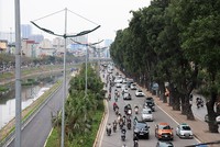 Dự án xén vỉa hè mở rộng mặt đường tuyến Vành đai 2 (đoạn từ Cầu Giấy đến Ngã Tư Sở)