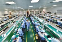 Nhà máy sản xuất Bphone của Công ty cổ phần Bkav. Ảnh: Đức Thanh