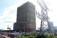 Block A hiện chưa được triển khai vì vướng trụ điện. 