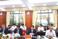 Thứ trưởng Bộ Nông nghiệp và Phát triển nông thôn Lê Quốc Doanh phát biểu tại sự kiện. 