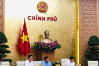 Phó Thủ tướng Trịnh Đình Dũng chủ trì Hội nghị trực tuyến toàn quốc về tình hình triển khai thi hành Luật Quy hoạch (Ảnh: Thùy Trâm)