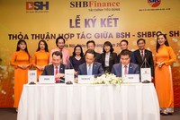 Tổng giám đốc SHBFC - SHS - BSH ký kết thỏa thuận hợp tác 3 bên