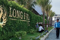 Dự án Long Phú Villa dù chưa có giấy phép xây dựng, nhưng vẫn được xây dựng rầm rộ và hiện đã hoàn thiện