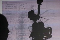 Bản đồ khu đô thị mới Thủ Thiêm. (ảnh Lê Toàn)