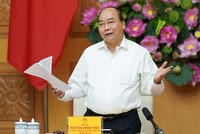 Thủ tướng Nguyễn Xuân Phúc chủ trì cuộc họp Tiểu ban Kinh tế - Xã hội