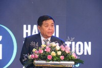 Bộ trưởng Bộ Kế hoạch và Đầu tư Nguyễn Chí Dũng (Ảnh: K.T)