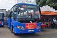 Xe bus sử dụng khí CNG tại TP.HCM
