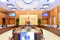 Toàn cảnh phiên họp thứ 37 của Ủy ban Thường vụ Quốc hội