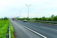 Dự án đường cao tốc Pháp Vân - Cầu Giẽ đã cỏ bản hoàn thành cả hai giai đoạn đầu tư.