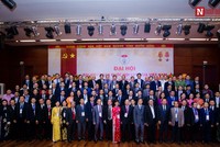 Ban Chấp hành Trung ương Hội Luật gia khóa XIII ra mắt Đại hội.