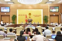 Toàn cảnh phiên họp. 