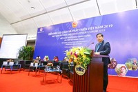 Bộ trưởng Bộ Kế hoạch và Đầu tư Nguyễn Chí Dũng phát biểu tại Diễn đàn Cải cách và Phát triển Việt Nam. Ảnh: Đức Thanh