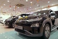 Xe điện Kona không ăn nên làm ra tại thị trường ôtô lớn thứ tư thế giới. Ảnh: Bloomberg.