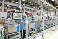 Một trong những nội dung quan trọng được đề cập khi Luật Đầu tư, Luật Doanh nghiệp được sửa đổi là các vấn đề về thể chế, chính sách nhằm thu hút đầu tư theo định hướng mới. Trong ảnh: Khu vực sản xuất của GE tại Hải Phòng. Ảnh: Đức Thanh
