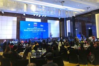 Toàn cảnh Diễn đàn "Định vị Doanh nhân nữ trong chuỗi cung ứng toàn cầu”.