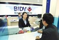 Thu nhập lãi thuần tại BIDV chỉ tăng 3% trong 9 tháng đầu năm 2019, song lãi thuần từ dịch vụ tăng tới 18,7%. Ảnh: Đức Thanh