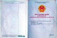 Sổ đỏ giả bị UBND phường Thạnh Xuân (quận 12, TP.HCM) phát hiện.