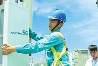 Khó khăn lớn với Viettel hiện nay là thiếu băng tần cho phát triển thuê bao 4G và 5G. Ảnh: Đức Thanh