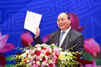 Thủ tướng Nguyễn Xuân Phúc đã chủ trì nhiều cuộc đối thoại với doanh nghiệp